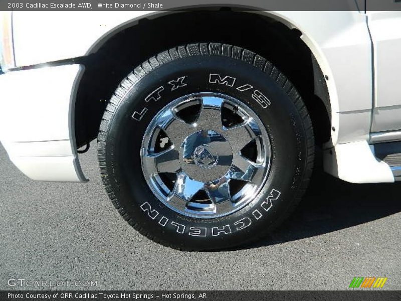 White Diamond / Shale 2003 Cadillac Escalade AWD