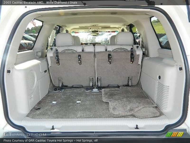 White Diamond / Shale 2003 Cadillac Escalade AWD