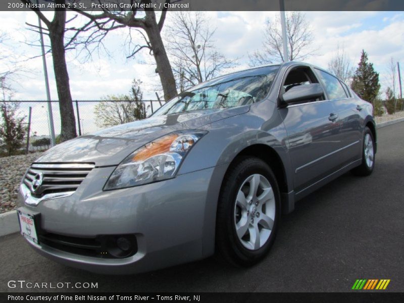 Precision Gray Metallic / Charcoal 2009 Nissan Altima 2.5 SL