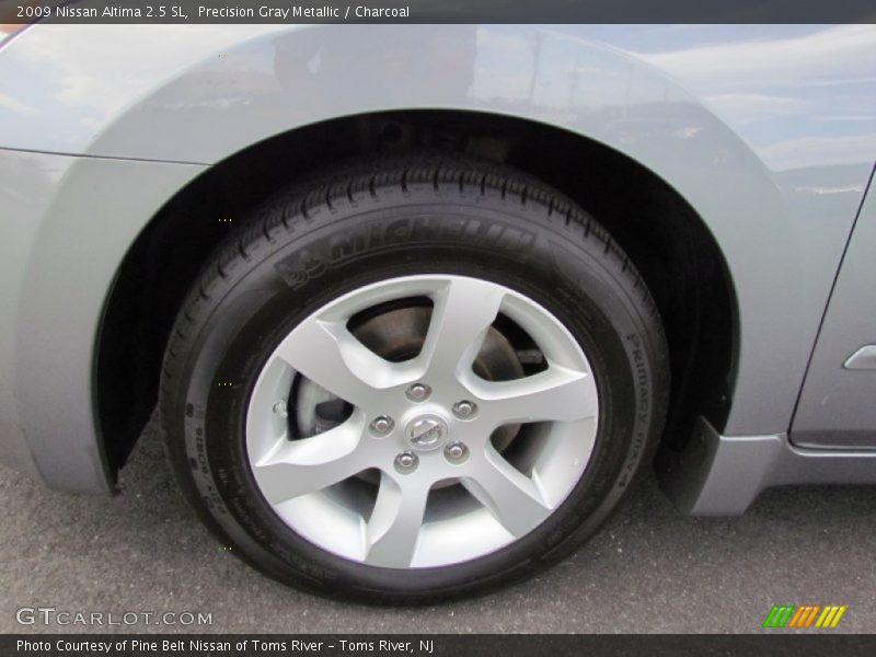 Precision Gray Metallic / Charcoal 2009 Nissan Altima 2.5 SL