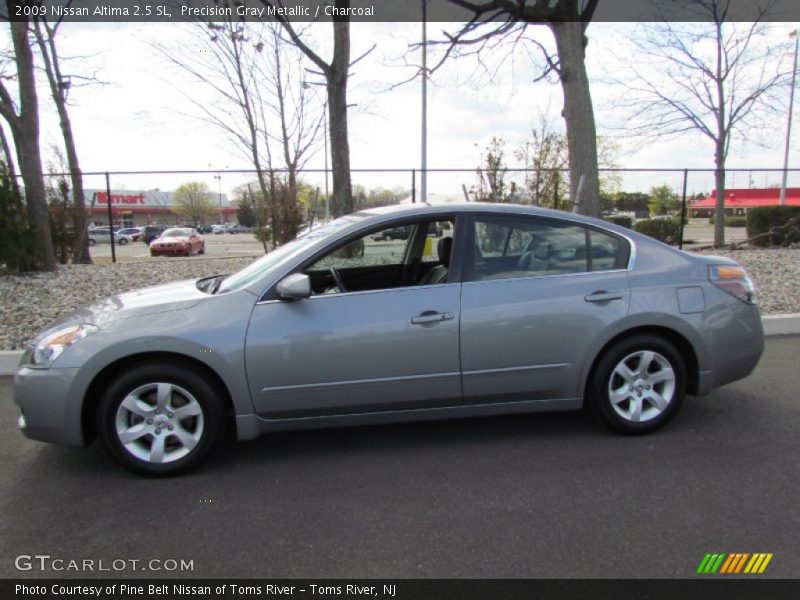 Precision Gray Metallic / Charcoal 2009 Nissan Altima 2.5 SL