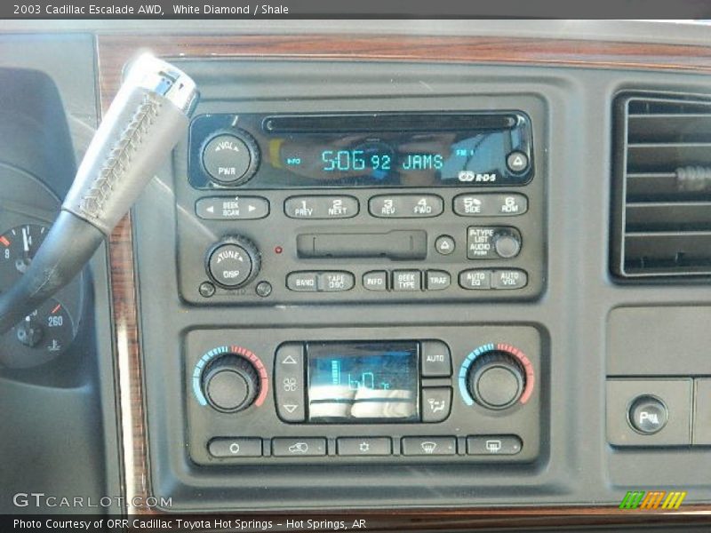 White Diamond / Shale 2003 Cadillac Escalade AWD