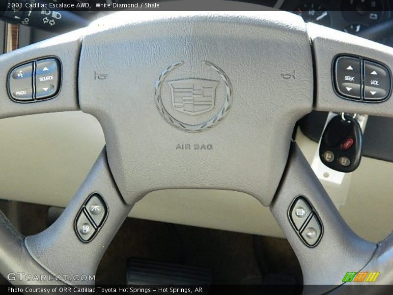 White Diamond / Shale 2003 Cadillac Escalade AWD
