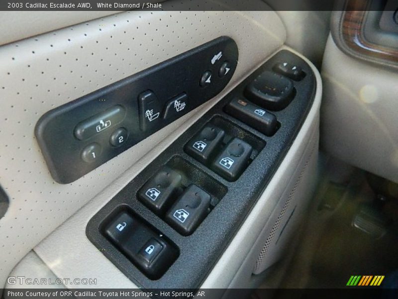 White Diamond / Shale 2003 Cadillac Escalade AWD