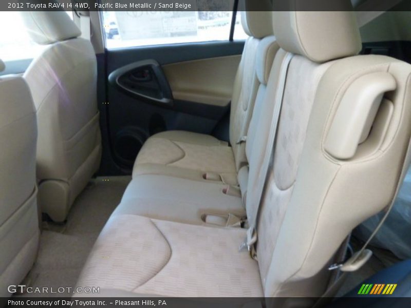 Pacific Blue Metallic / Sand Beige 2012 Toyota RAV4 I4 4WD