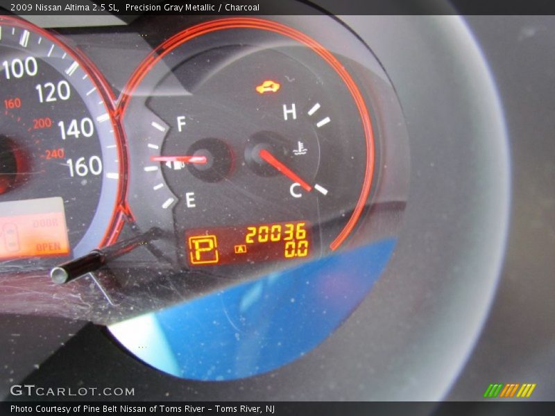 Precision Gray Metallic / Charcoal 2009 Nissan Altima 2.5 SL