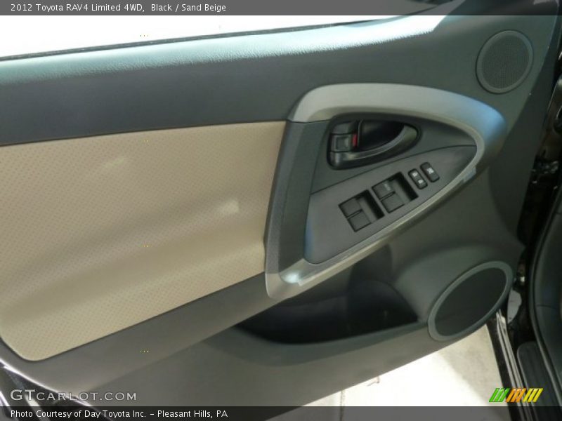 Black / Sand Beige 2012 Toyota RAV4 Limited 4WD