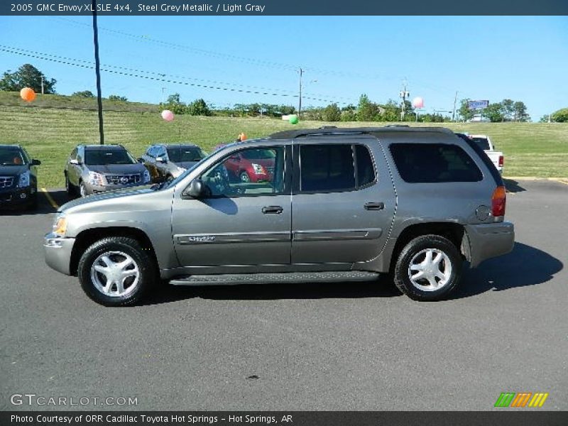 Steel Grey Metallic / Light Gray 2005 GMC Envoy XL SLE 4x4