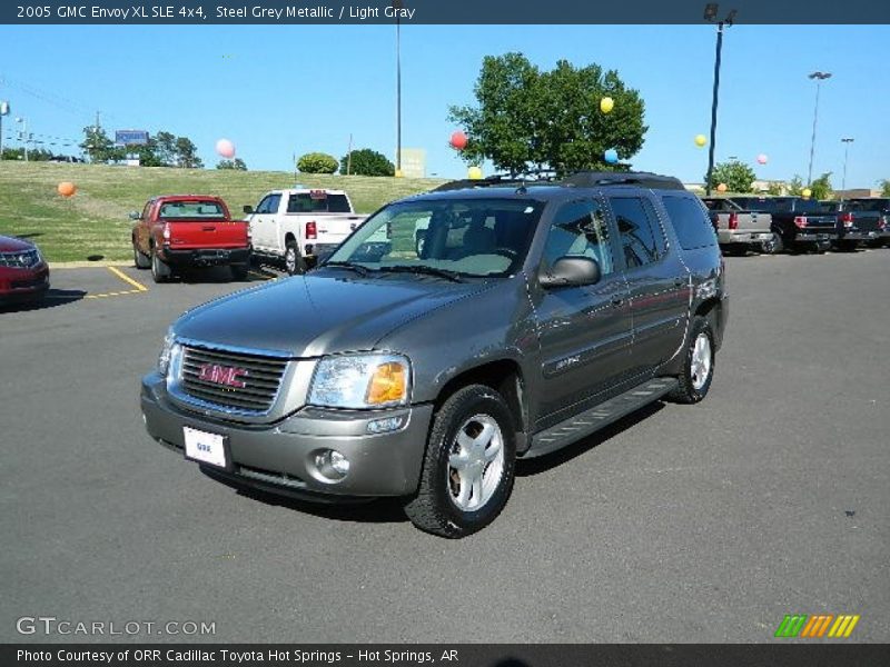 Steel Grey Metallic / Light Gray 2005 GMC Envoy XL SLE 4x4