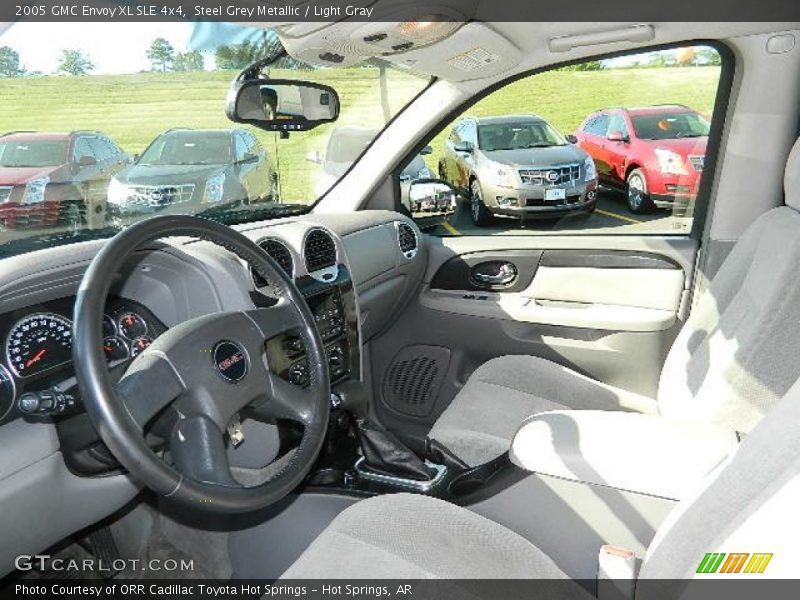 Steel Grey Metallic / Light Gray 2005 GMC Envoy XL SLE 4x4