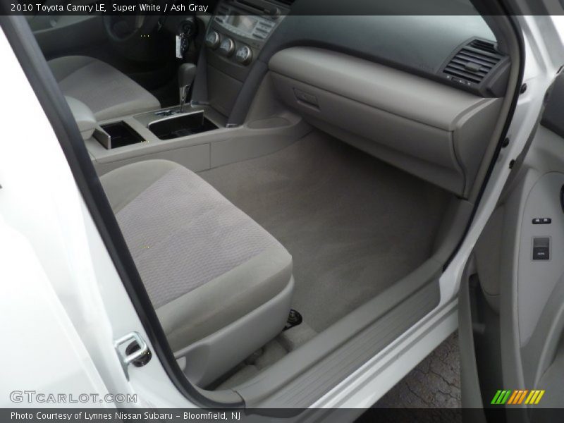 Super White / Ash Gray 2010 Toyota Camry LE