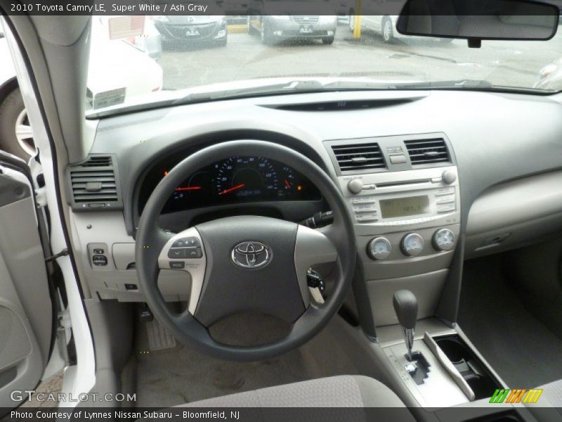 Super White / Ash Gray 2010 Toyota Camry LE