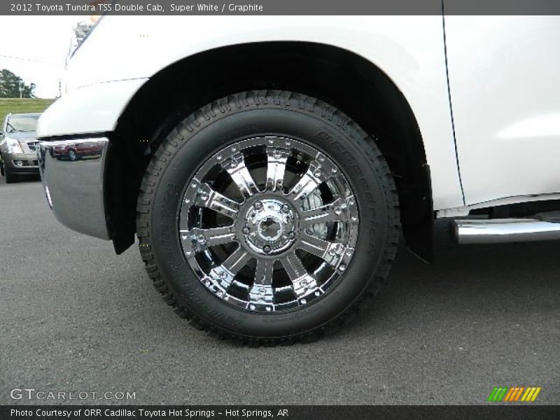 Super White / Graphite 2012 Toyota Tundra TSS Double Cab