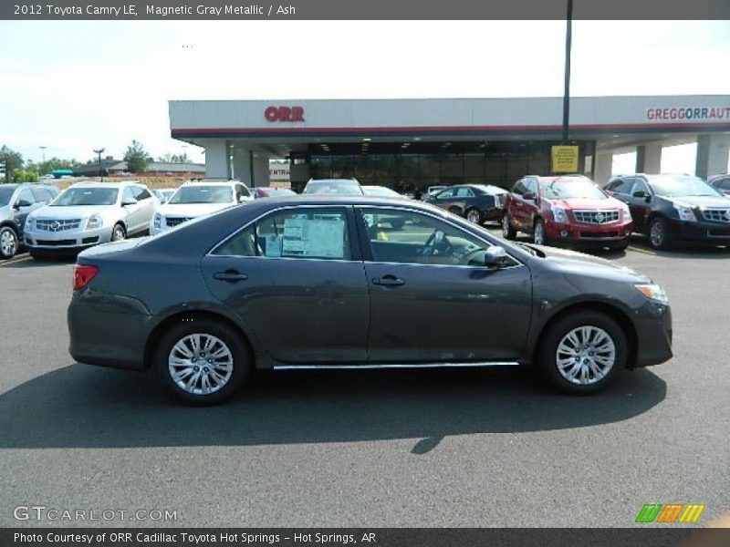 Magnetic Gray Metallic / Ash 2012 Toyota Camry LE