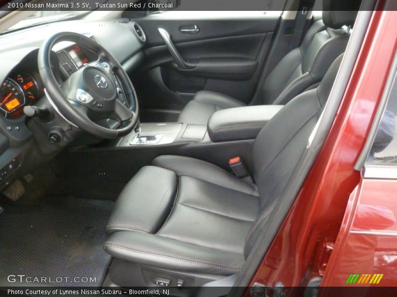 Tuscan Sun Red / Charcoal 2010 Nissan Maxima 3.5 SV