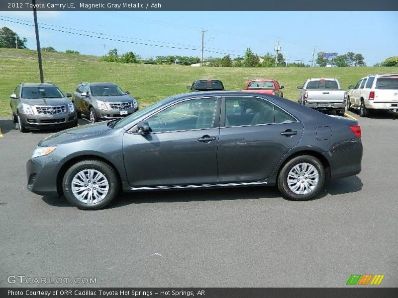 Magnetic Gray Metallic / Ash 2012 Toyota Camry LE