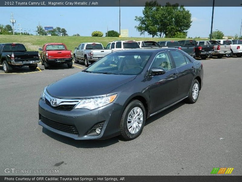 Magnetic Gray Metallic / Ash 2012 Toyota Camry LE