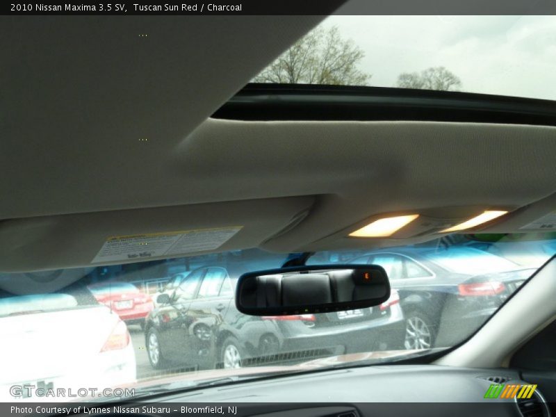 Tuscan Sun Red / Charcoal 2010 Nissan Maxima 3.5 SV