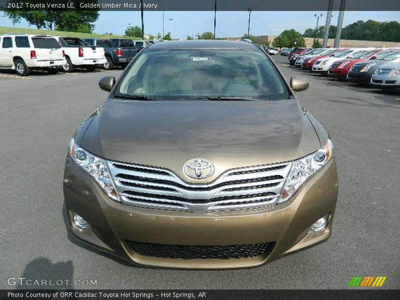 Golden Umber Mica / Ivory 2012 Toyota Venza LE