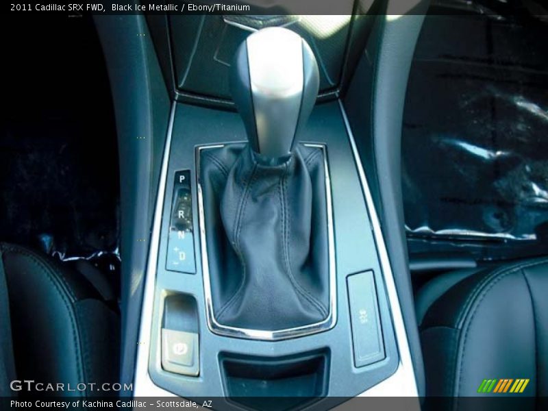Black Ice Metallic / Ebony/Titanium 2011 Cadillac SRX FWD