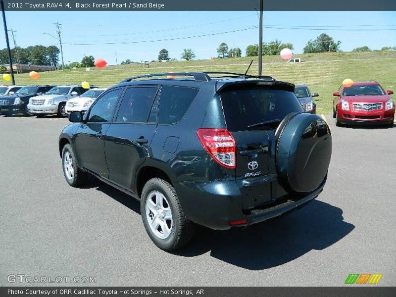 Black Forest Pearl / Sand Beige 2012 Toyota RAV4 I4