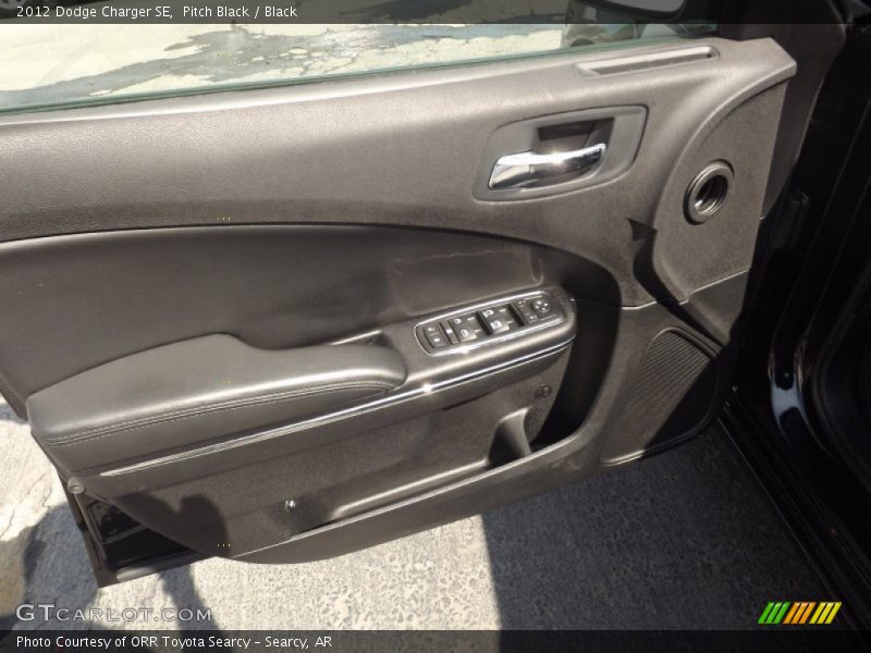 Pitch Black / Black 2012 Dodge Charger SE