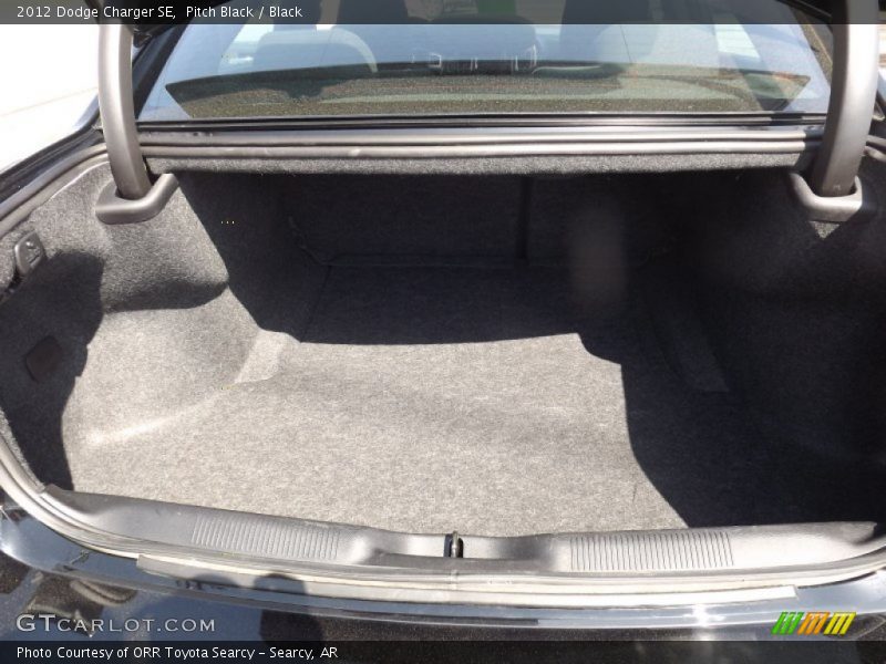 Pitch Black / Black 2012 Dodge Charger SE