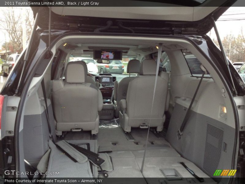 Black / Light Gray 2011 Toyota Sienna Limited AWD