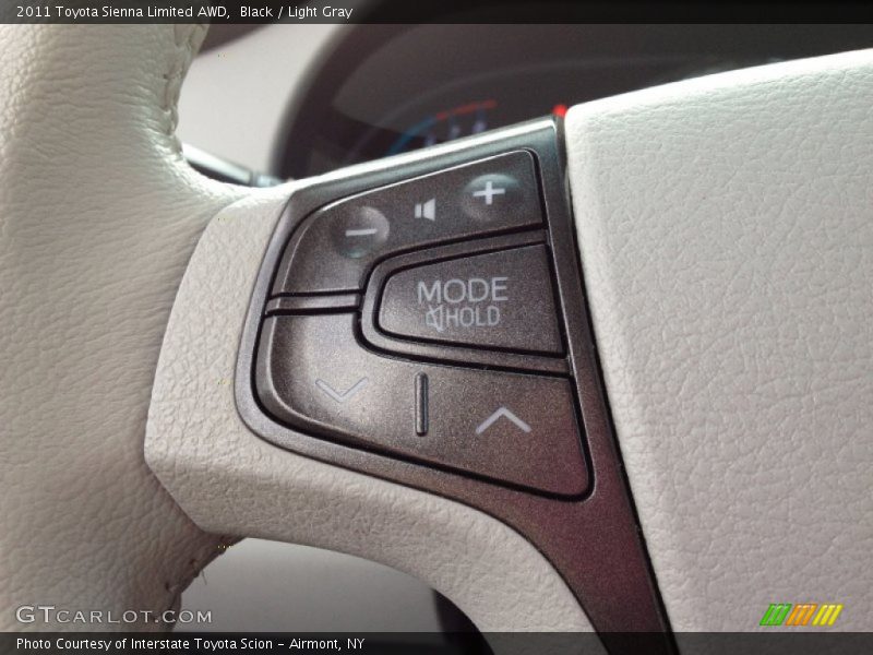Black / Light Gray 2011 Toyota Sienna Limited AWD