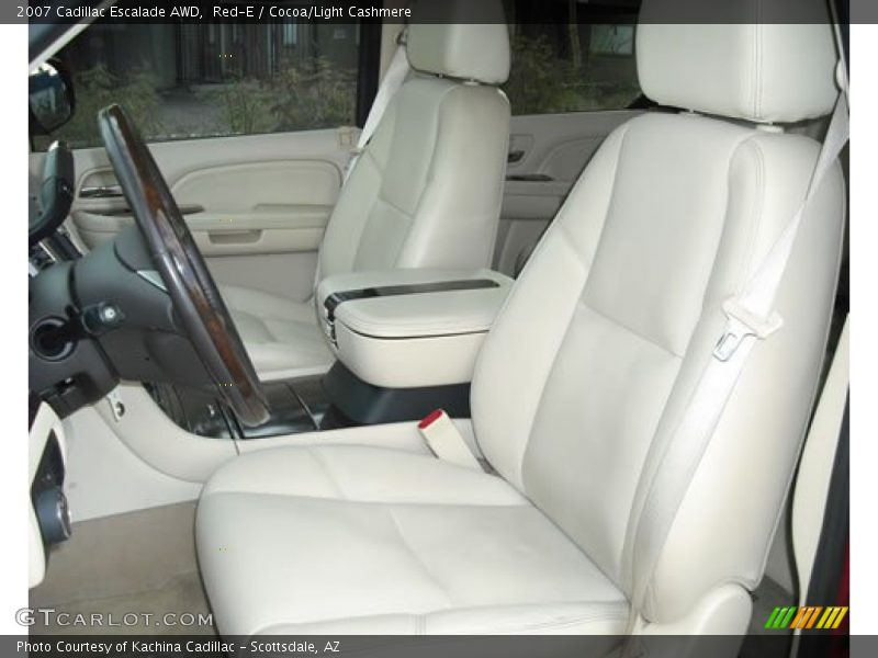 Red-E / Cocoa/Light Cashmere 2007 Cadillac Escalade AWD
