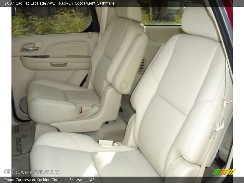 Red-E / Cocoa/Light Cashmere 2007 Cadillac Escalade AWD