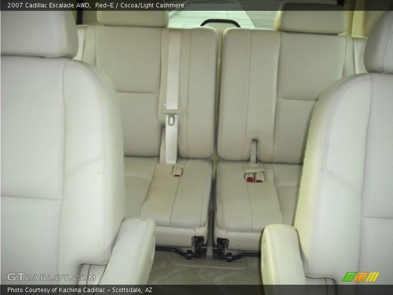 Red-E / Cocoa/Light Cashmere 2007 Cadillac Escalade AWD