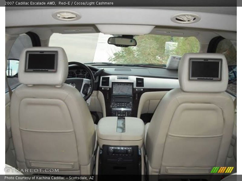 Red-E / Cocoa/Light Cashmere 2007 Cadillac Escalade AWD