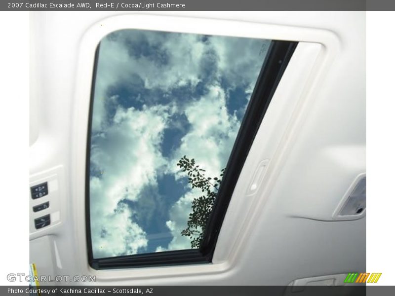 Red-E / Cocoa/Light Cashmere 2007 Cadillac Escalade AWD
