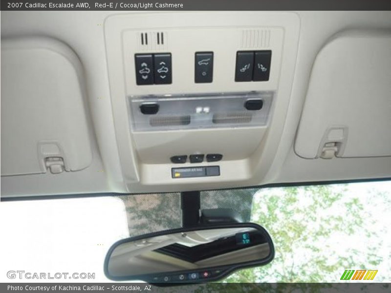 Red-E / Cocoa/Light Cashmere 2007 Cadillac Escalade AWD