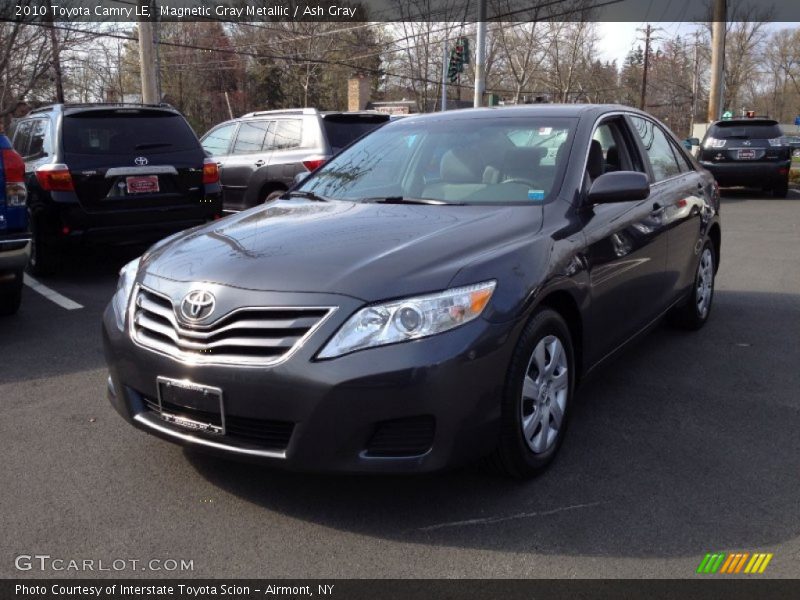 Magnetic Gray Metallic / Ash Gray 2010 Toyota Camry LE