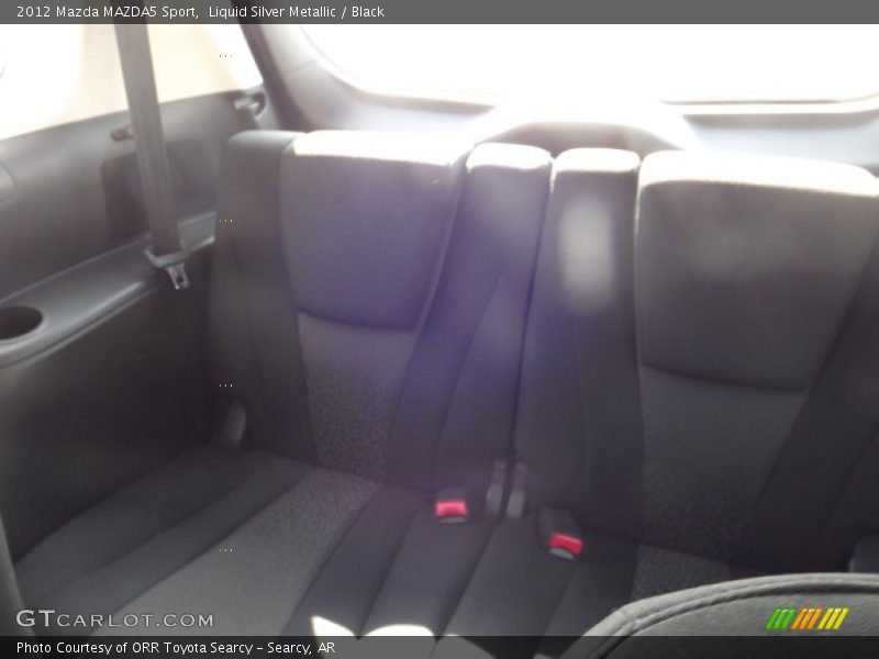 Liquid Silver Metallic / Black 2012 Mazda MAZDA5 Sport