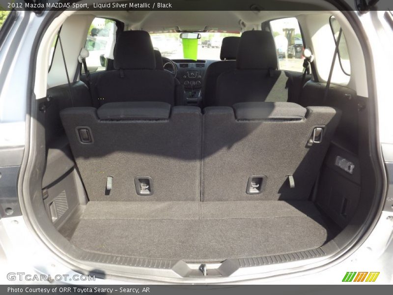 Liquid Silver Metallic / Black 2012 Mazda MAZDA5 Sport