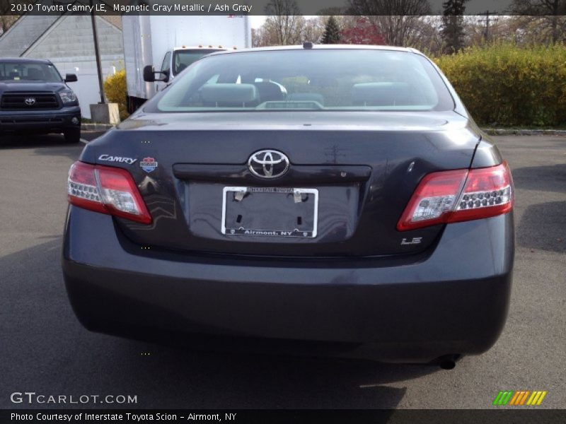 Magnetic Gray Metallic / Ash Gray 2010 Toyota Camry LE