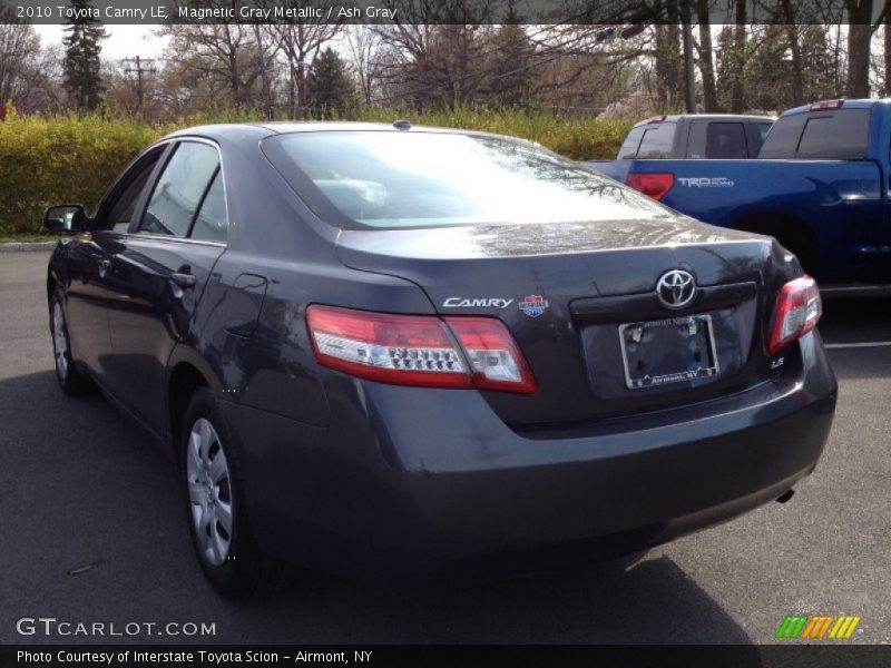 Magnetic Gray Metallic / Ash Gray 2010 Toyota Camry LE