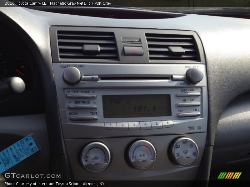 Magnetic Gray Metallic / Ash Gray 2010 Toyota Camry LE