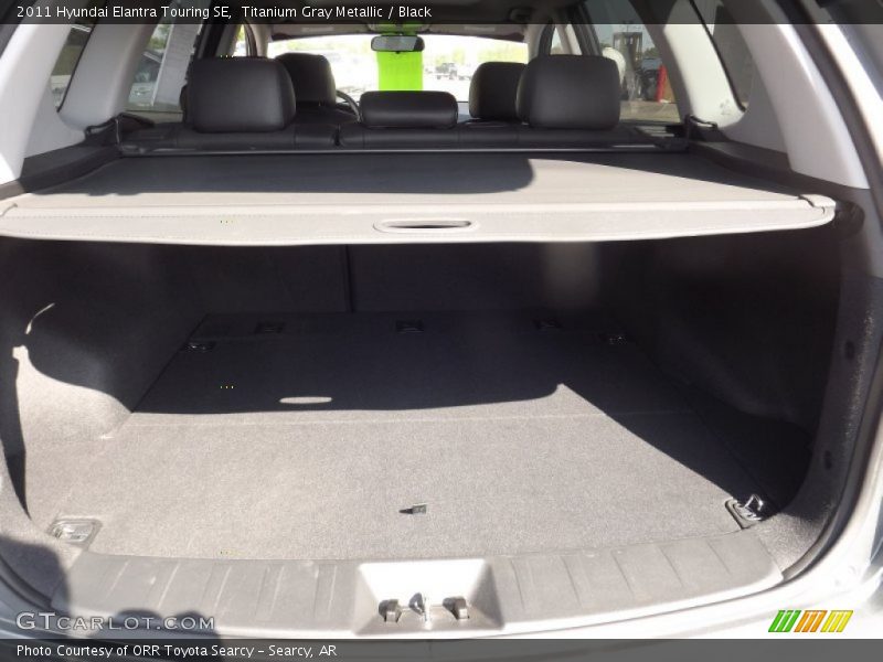 Titanium Gray Metallic / Black 2011 Hyundai Elantra Touring SE