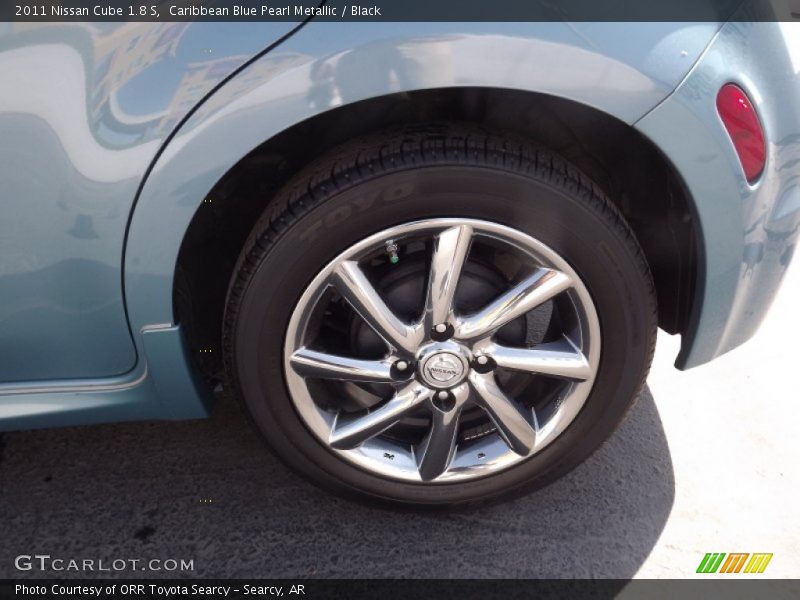 Caribbean Blue Pearl Metallic / Black 2011 Nissan Cube 1.8 S