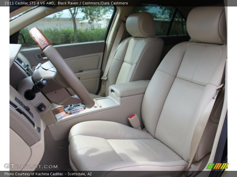 Black Raven / Cashmere/Dark Cashmere 2011 Cadillac STS 4 V6 AWD