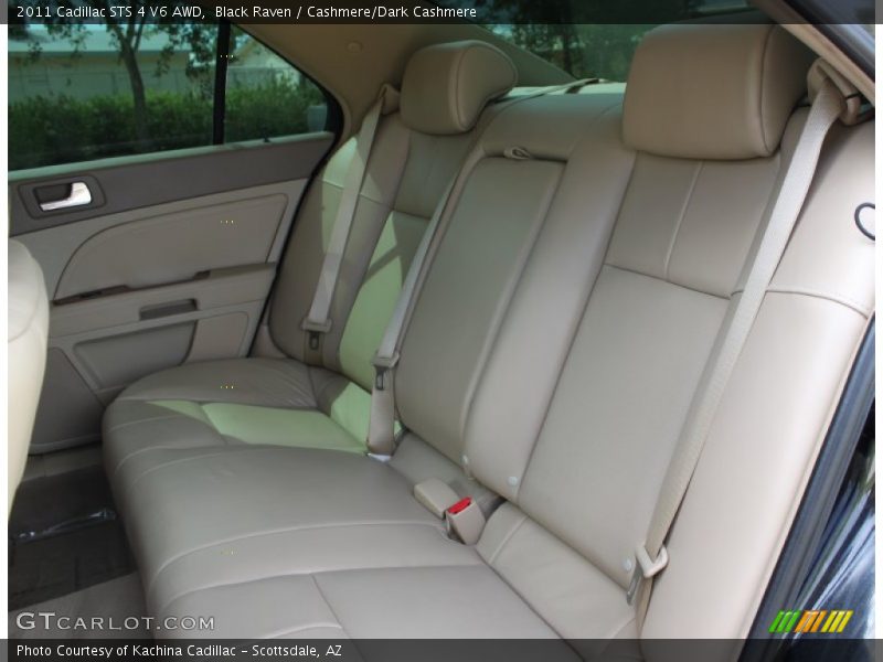 Black Raven / Cashmere/Dark Cashmere 2011 Cadillac STS 4 V6 AWD