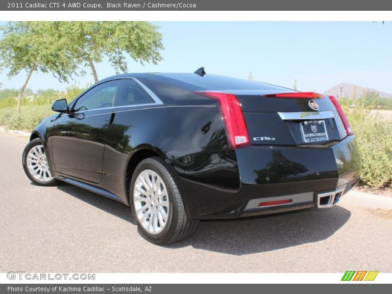 Black Raven / Cashmere/Cocoa 2011 Cadillac CTS 4 AWD Coupe