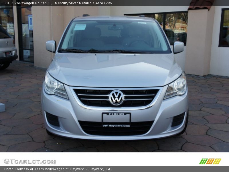 Mercury Silver Metallic / Aero Gray 2012 Volkswagen Routan SE