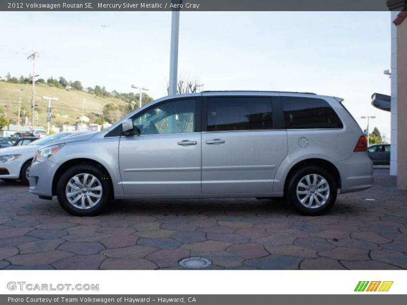 Mercury Silver Metallic / Aero Gray 2012 Volkswagen Routan SE