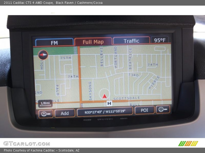 Navigation of 2011 CTS 4 AWD Coupe