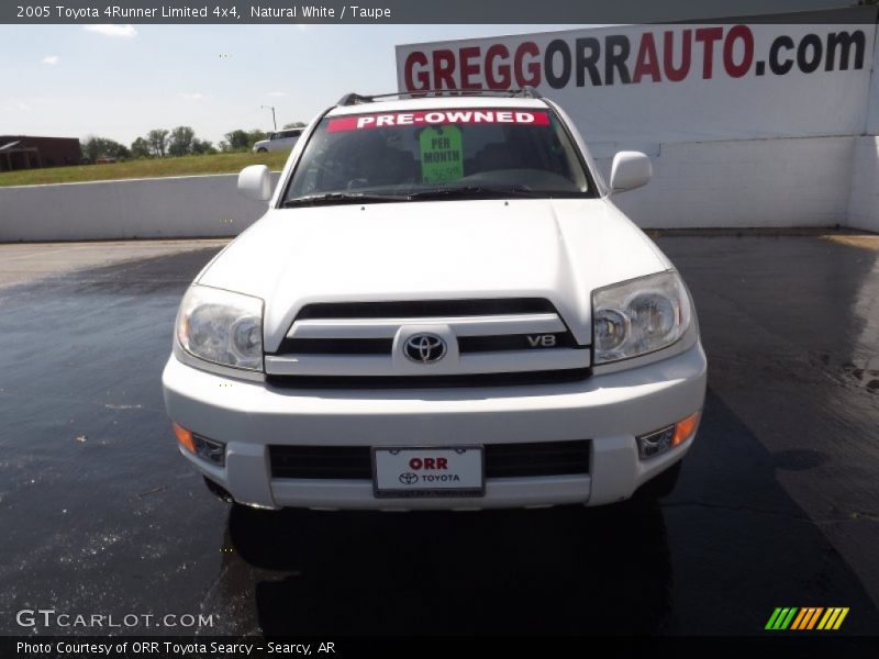 Natural White / Taupe 2005 Toyota 4Runner Limited 4x4